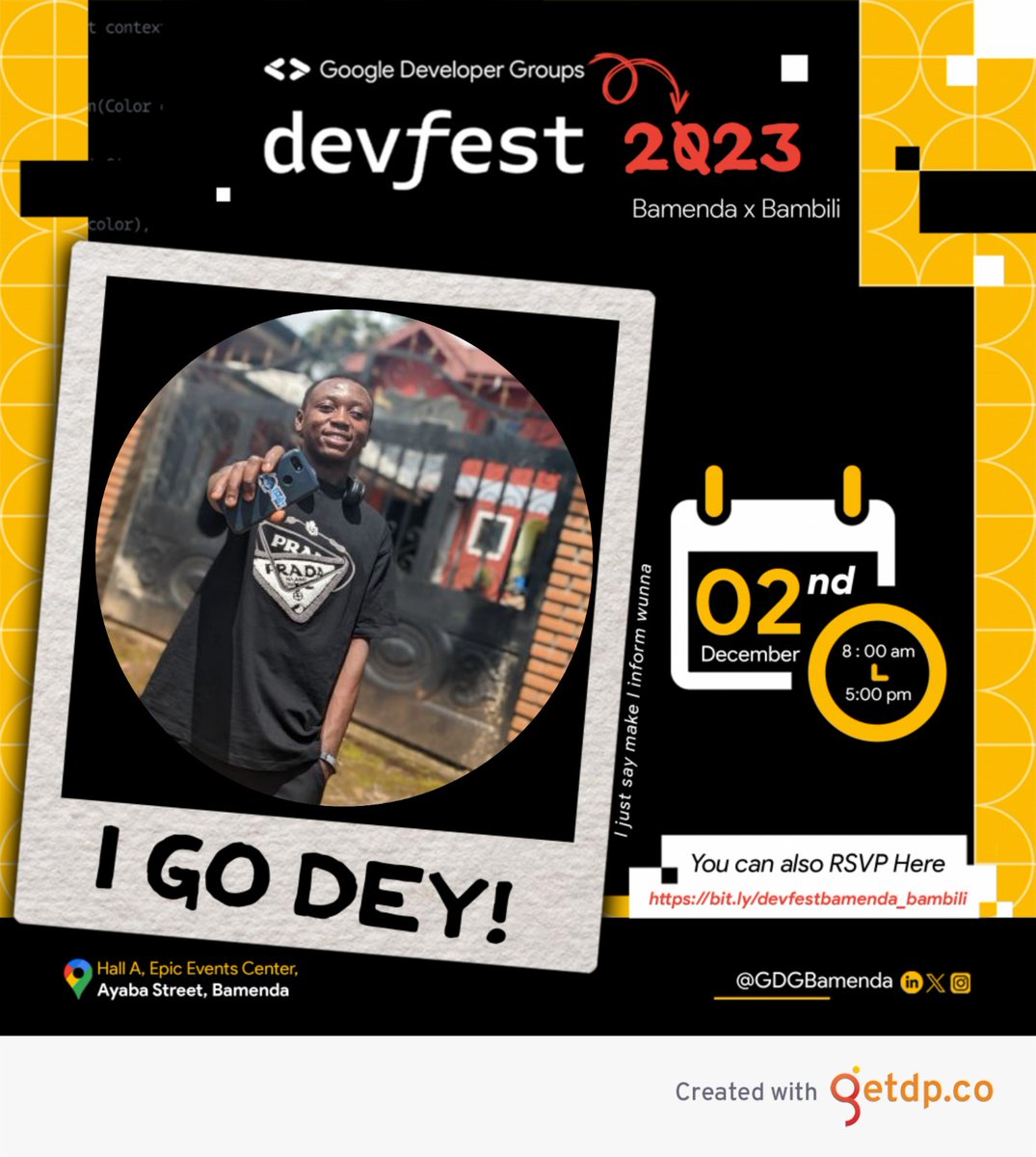 D_Coderr's tweet image. I don&apos;t know about y&apos;all, but I&apos;ma attend this. Not just the swags though...
I mean they&apos;ll be an audience of gurus. One would definitely make some strategic connections.

I go dey 😂
#DevfestBamendaxBambili
#DevFest2023 
#DevFest