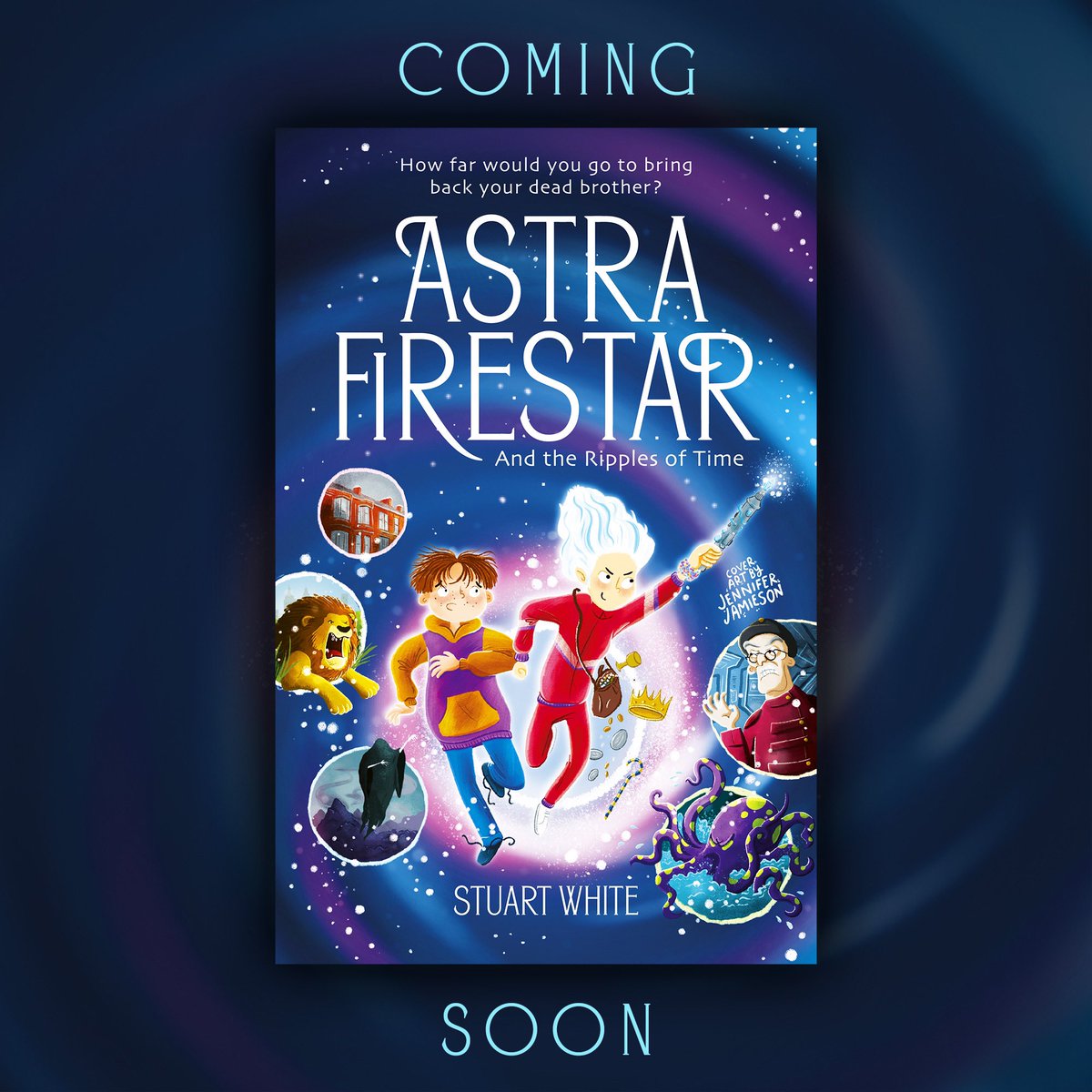 StuartWhiteWM's tweet image. What a lovely day watching people reveal and enjoy the beautiful cover that @Jen_Jamieson_ has illustrated for the forthcoming MG book!🙌

As always, I really appreciate all the support and love that has come our way! ❤️