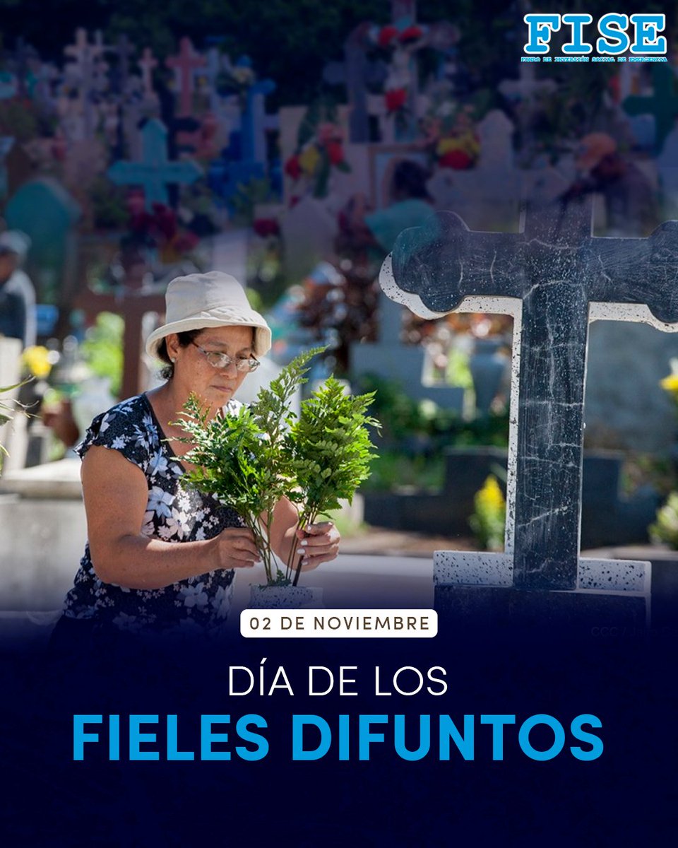 Hoy recordamos a nuestros seres queridos que ya no están con nosotros, pero siguen viviendo en nuestros corazones. 🌹🕯️ Que en el día de los fieles difuntos encuentren paz y descanso eterno. 🙏❤️ 

#Nicaragua