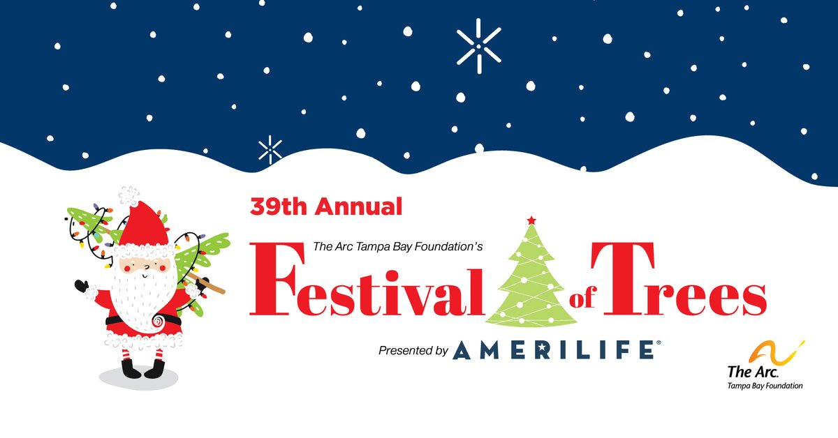 Festival of Trees will be open to the public November 17-19, 2023 at The Long Center located at 1501 N. Belcher Road in Clearwater. thearctbfoundation.org/2023-festival-…