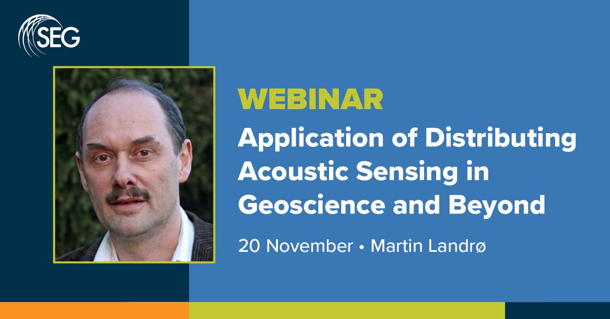 SEG_NSGeo's tweet photo. This fascinating and practical webinar discusses projects using acquisition and analysis of DAS (distributed acoustic sensing) data and how various examples of such data can be utilized for geophysical analysis.
https://t.co/s5JO3q6Xlg
#Geophysics #GeophysicalAnalysis #DAS https://t.co/ETwQ1Wv3Kx