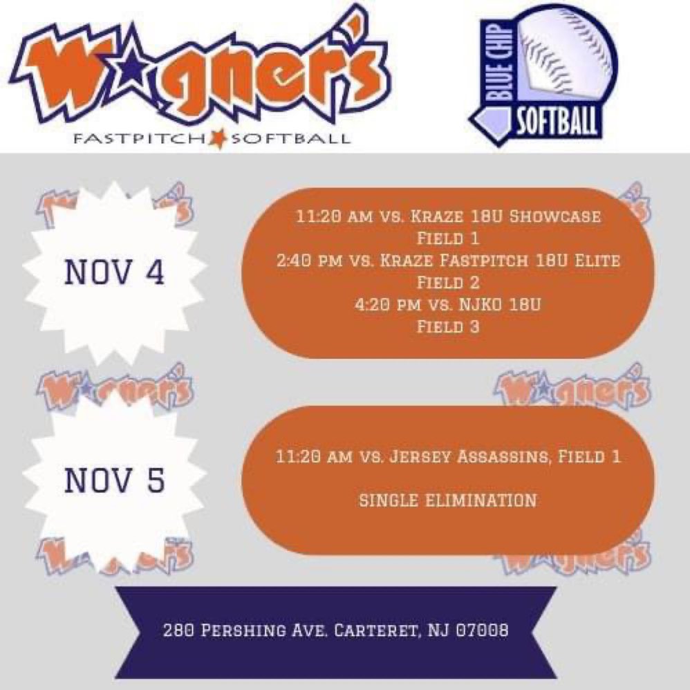 Looking forward to this weekends showcase with Wagners in New Jersey!!! @WagnersHuff