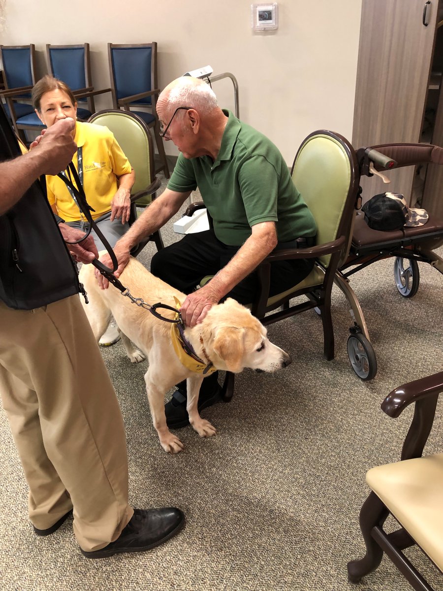 HandinPawAL's tweet photo. "It was another absolutely WONDERFUL Hand in Paw Pet Therapy Visit! We are sooooo grateful that you continue to make time for us here at Kirkwood. Thank you for all the joy and and all the love and all the smiles!" - Claudia R., Kirkwood by the River
#handinpaw https://t.co/oYZn09dESS