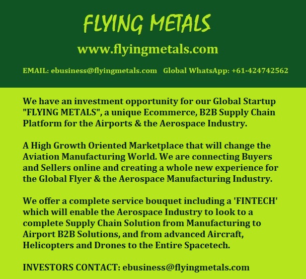 training8m's tweet photo. We have an #InvestmentOpportunity for our Global #startup "FLYING METALS", a unique Ecommerce, B2B Supply Chain Platform for #aerospace Industry. A Marketplace that will change the #aviationManufacturing World #Investors CONTACT: ebusiness@flyingmetals.com https://t.co/aH4PEOBEd2 https://t.co/1MdHdCLfi9