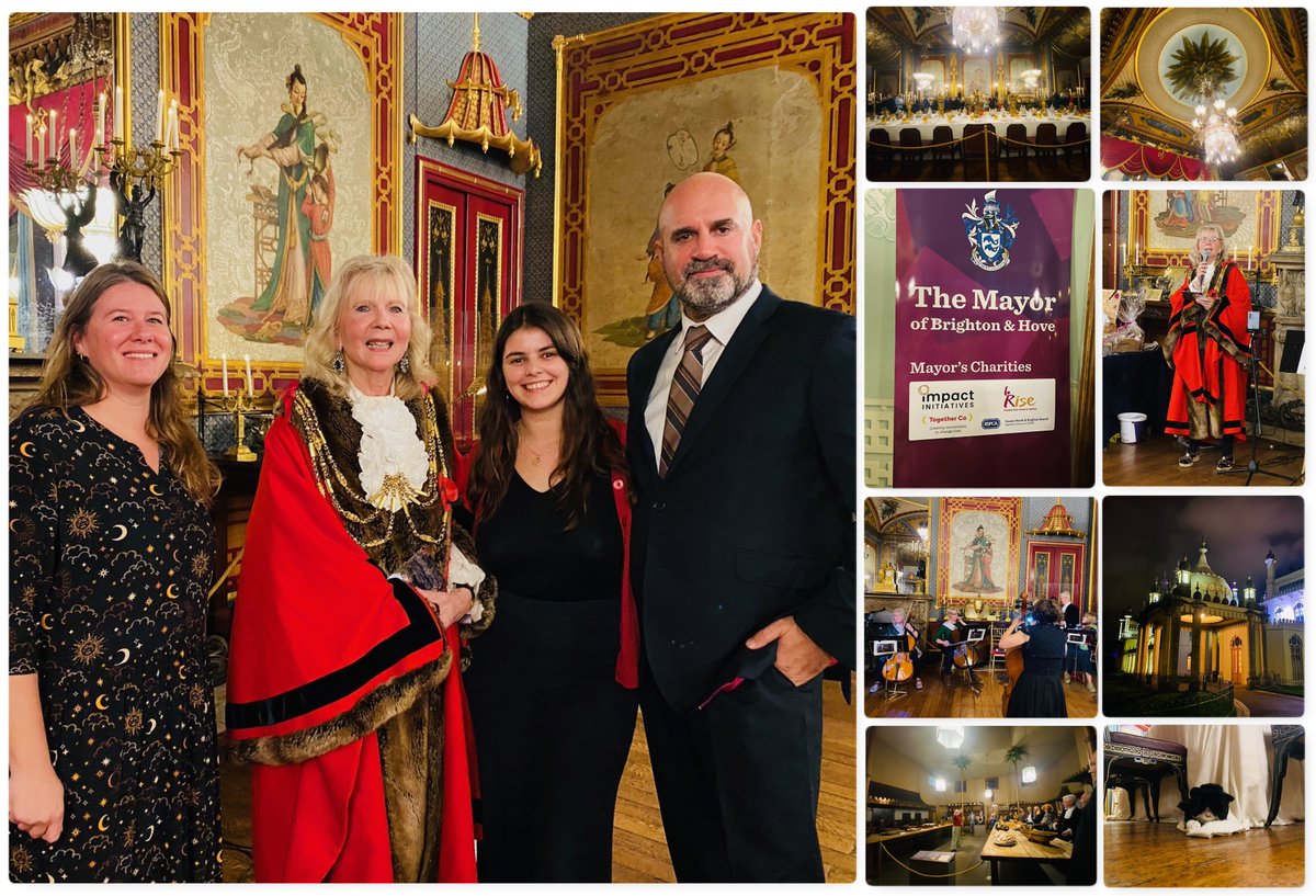marcthevet's tweet photo. Wonderful evening attending Mayoral Reception at #Pavilion. Always a good opportunity to catch up with local charities that Mayor @jacquelquinn &amp; I both proudly support, enjoy a tour of famous kitchens, plus meet likeminded campaigners helping our city in so many ways. #Brighton https://t.co/Aia7zvx2W9