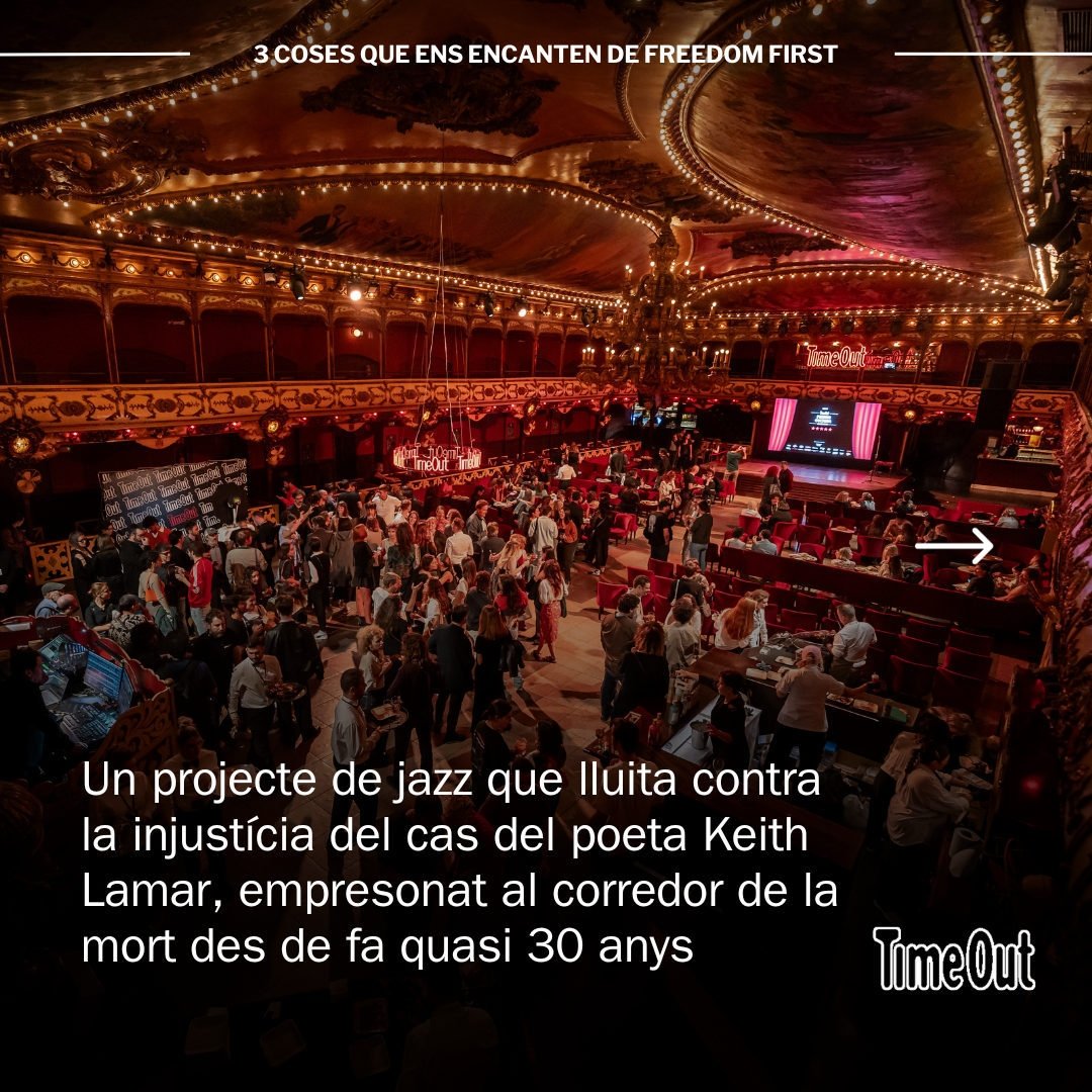marquesjazz's tweet photo. #Repost @TimeOutBCN
...
'Freedom First' d'Albert Marquès ha guanyat el premi a Projecte més innovador als #PremisTimeOut Cultura 2023 🎉 i aquí t’expliquem 3 coses que ens encanten d’aquest projecte 👆😍 https://t.co/apt5Yqwh2F