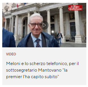 FabGiagnoni's tweet photo. Tutto molto vero.
#scherzotelefonico #VovanLexus #governodiincapaci #Meloni_ridicola https://t.co/FmJNxpvB2o