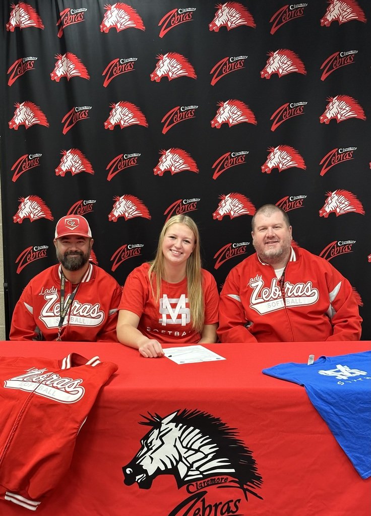 Congrats to Jazz Cookson on signing her letter of intent to pitch at Murry State University. We are sad that she is leaving but very proud of her on this amazing accomplishment. #CPSZEBRAPRIDE