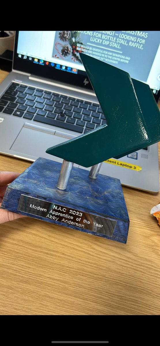 Congratulations to our Modern Apprentice Abby Anderson based at the Dirrans centre on achieving  Modern Apprentice of the year 2023 at the north Ayrshire Council awards today the SVQ and learning development team are proud of you <a href="/NAHSCP/">North Ayrshire HSCP</a> <a href="/Dirrans_centre/">Dirranscentre@nahscp</a>