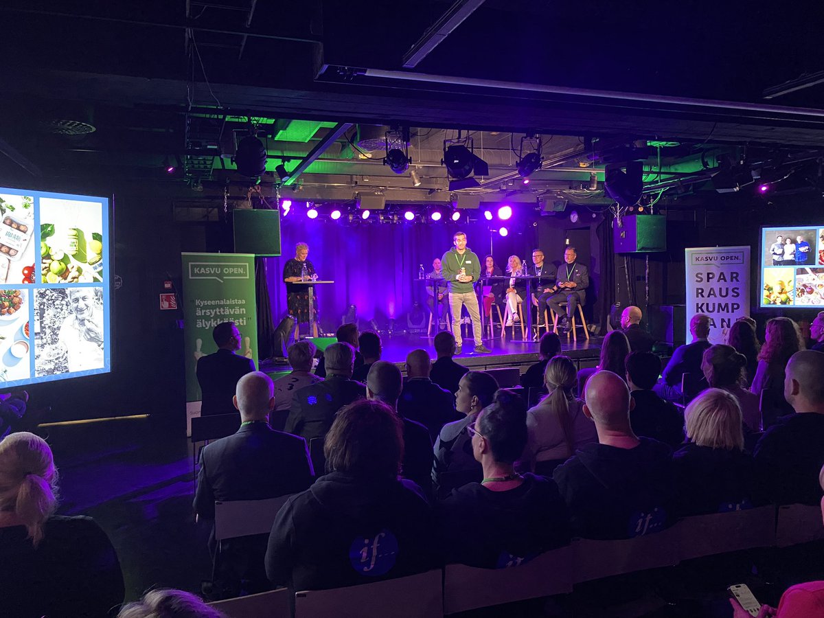 Baba Foods Kasvu Open karnevaalissa, ensimmäinen finalisti stagella !