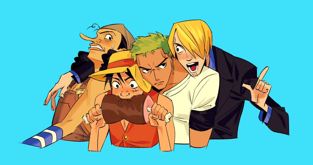 just bros being bros 💪 #onepiece