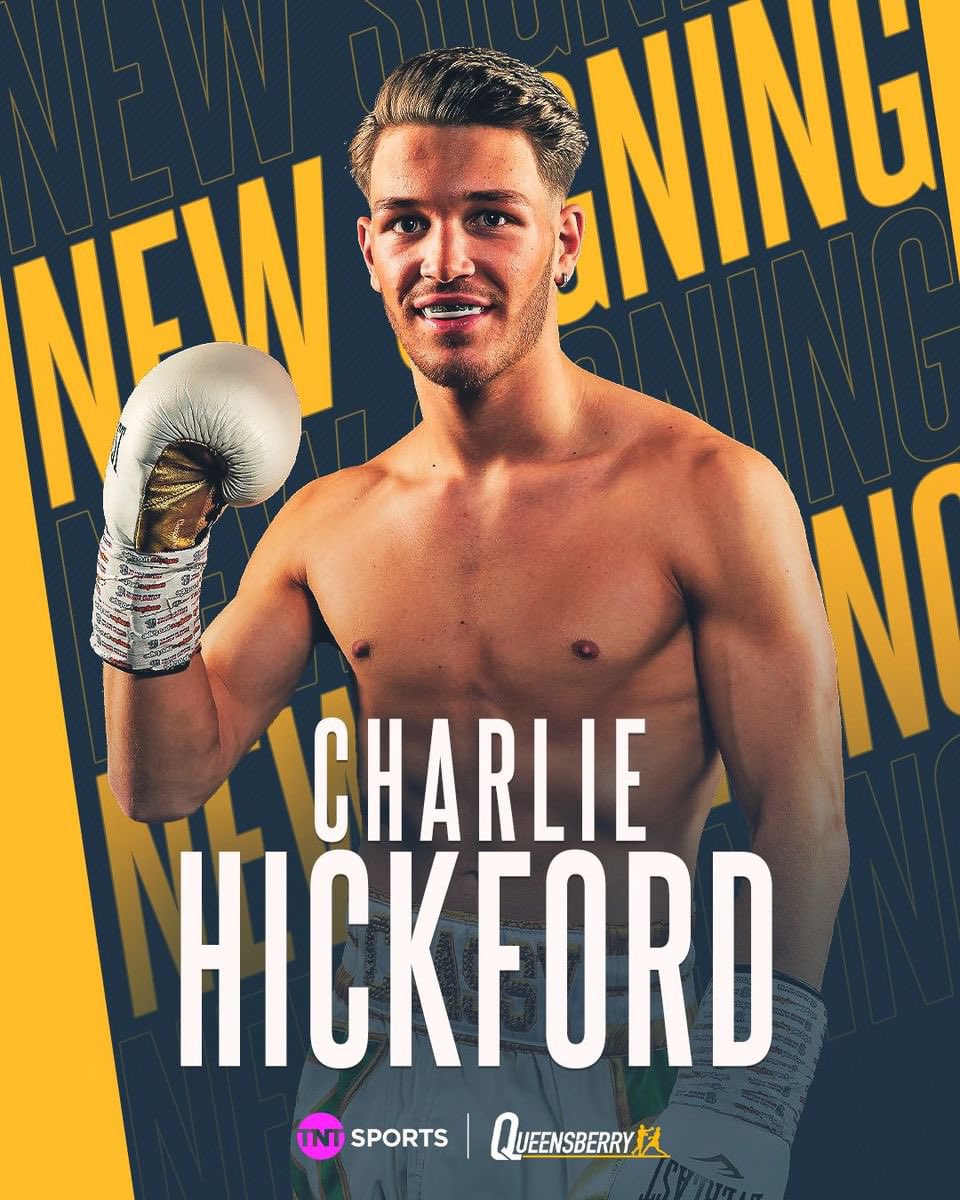 HickfordCharlie's tweet photo. Buzzing To Announce I Have Signed A Promotional Deal With Hall Of Fame Promoter @FrankWarren &amp; @Queensberry 
Managed By  @FrancisWarren 
Looking Forward To Performing On The Big Stage @boxingontnt 
Beginning Of Something Special.
Let The Journey Begin… 

#ClassyCharlie 🌟 https://t.co/VJs7lZlNht