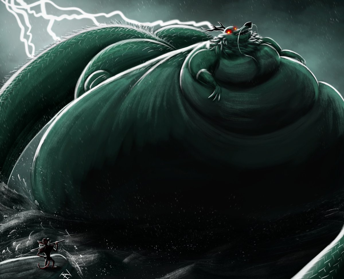 Dragon king Vs monkey king