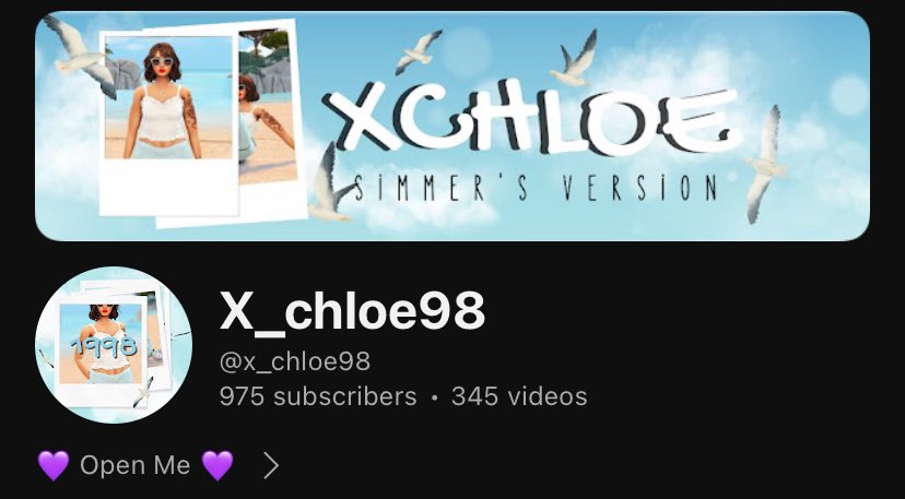 X_chloe98's tweet photo. I'm only 25 subs AWAY FROM 1K??????  😭🩵🫶🏽!!! 

Let's hope I reach 1K by the end of the month 🥹🥹🥹🥹 https://t.co/7Fo8BRS8EU