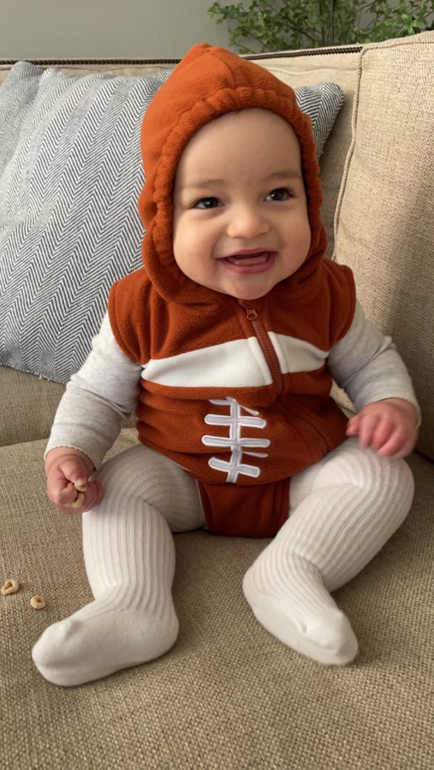 (Zane as a foot)Ball is life.