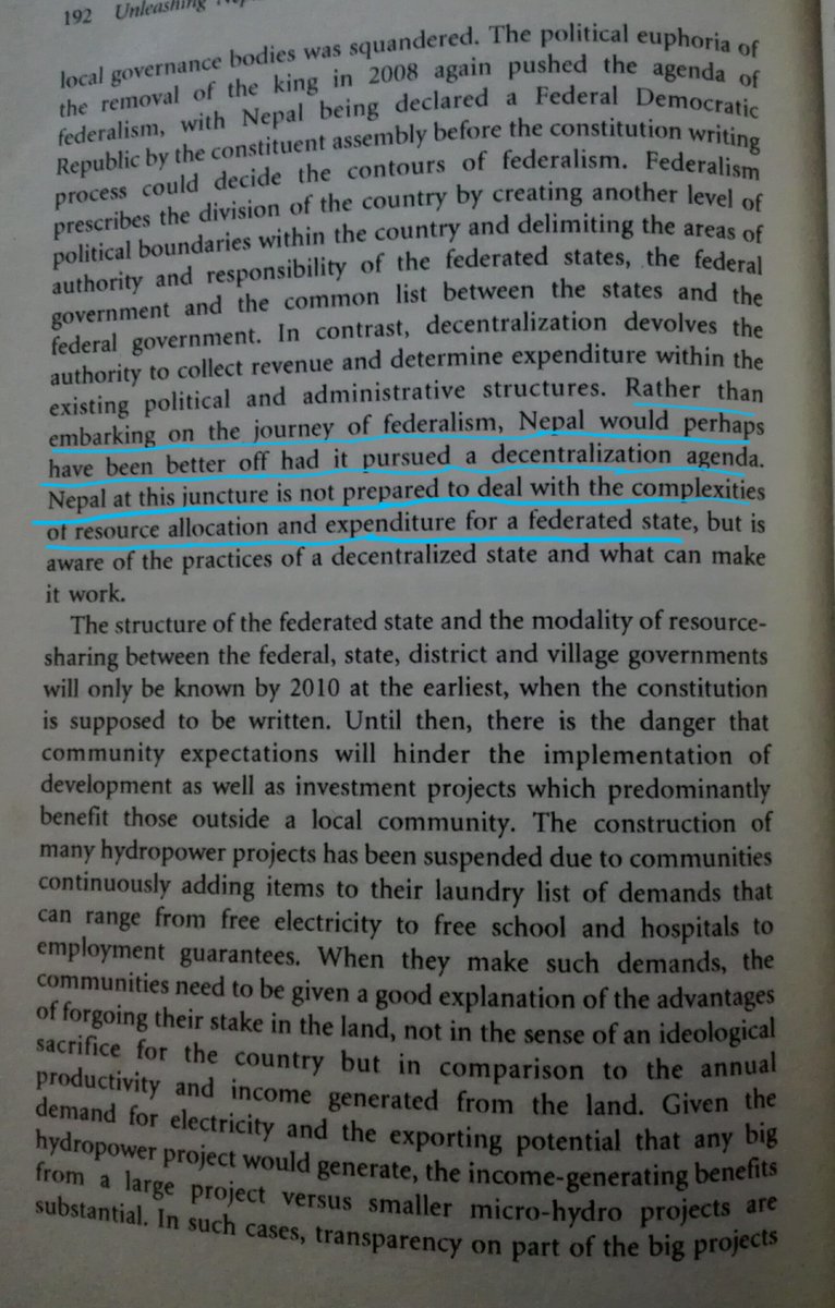 Em_Prabin's tweet photo. Sujeev Shakya's perspective on federal republicanism in Nepal, as presented in his book 'Unleashing Nepal' published in 2009 AD.

You will get to know the economic history of Nepal, future potential, and what everything went wrong that Nepal is where it is now. 

A must-read book https://t.co/LnPND2ZOUm