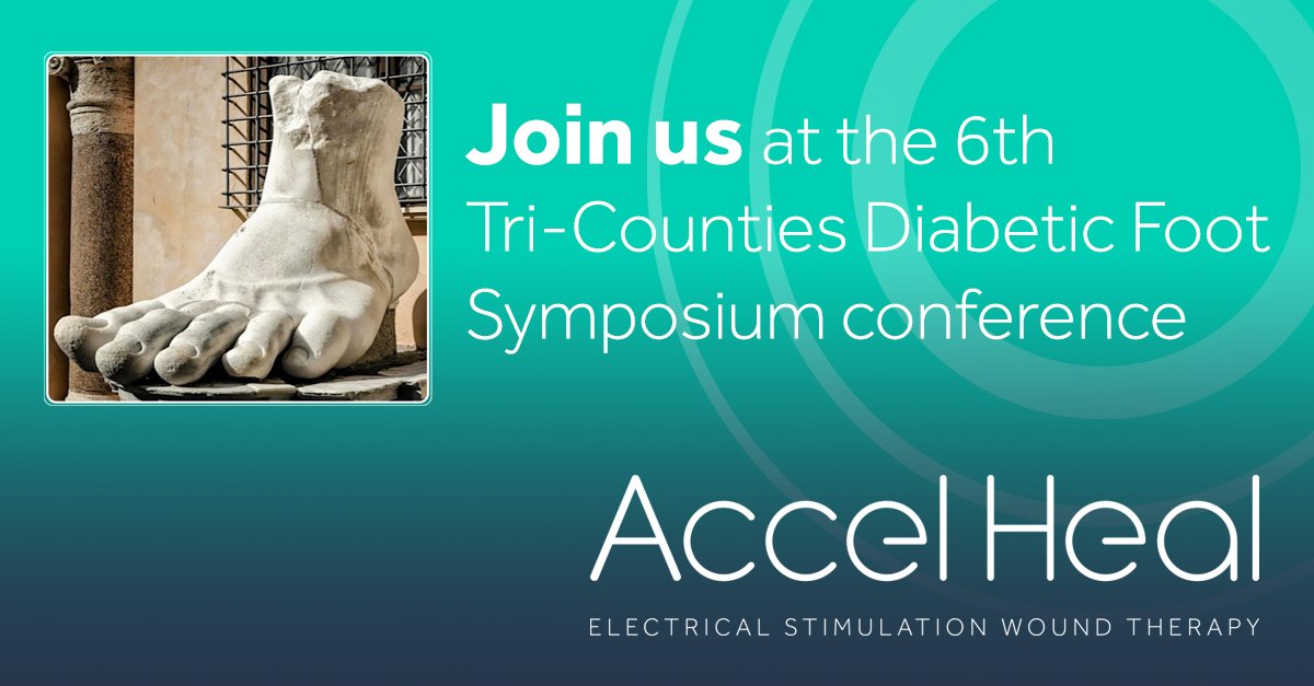 Accel-Heal Technologies Limited (@accelheal) on Twitter photo We’ll be at the 6th Tri-Counties Diabetic Foot Symposium conference
tomorrow. 
#WoundCare #Conference We’ll be at the 6th Tri-Counties Diabetic Foot Symposium conference
tomorrow. 
#WoundCare #Conference
