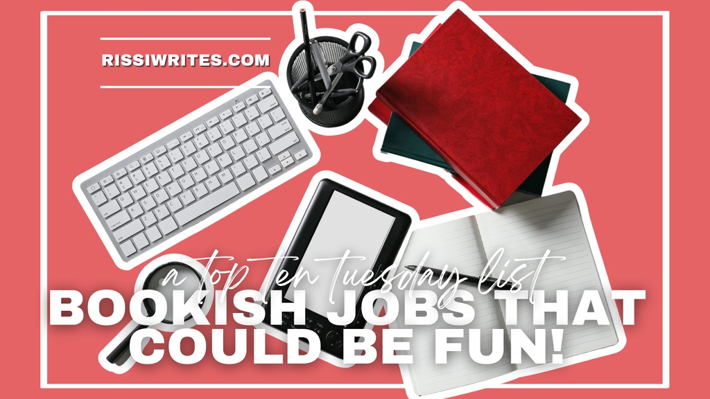 ICYMI >>> BOOKISH JOBS THAT COULD BE FUN! rissiwrites.com/2023/10/bookis… #TopTen #TopTenList #List #BookList #BookJobs #JustForFun #CoverDesign #Reviews #Reviewer
