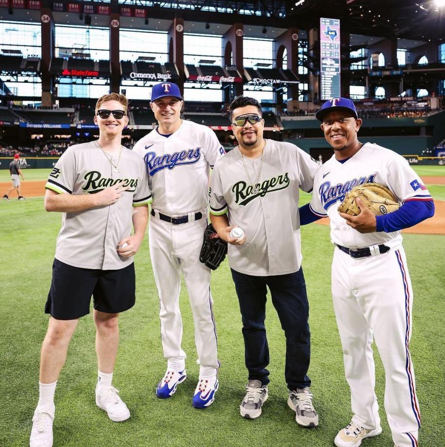 I can only think of one reason why the Rangers won the #WorldSeries #Rangers #OpTic