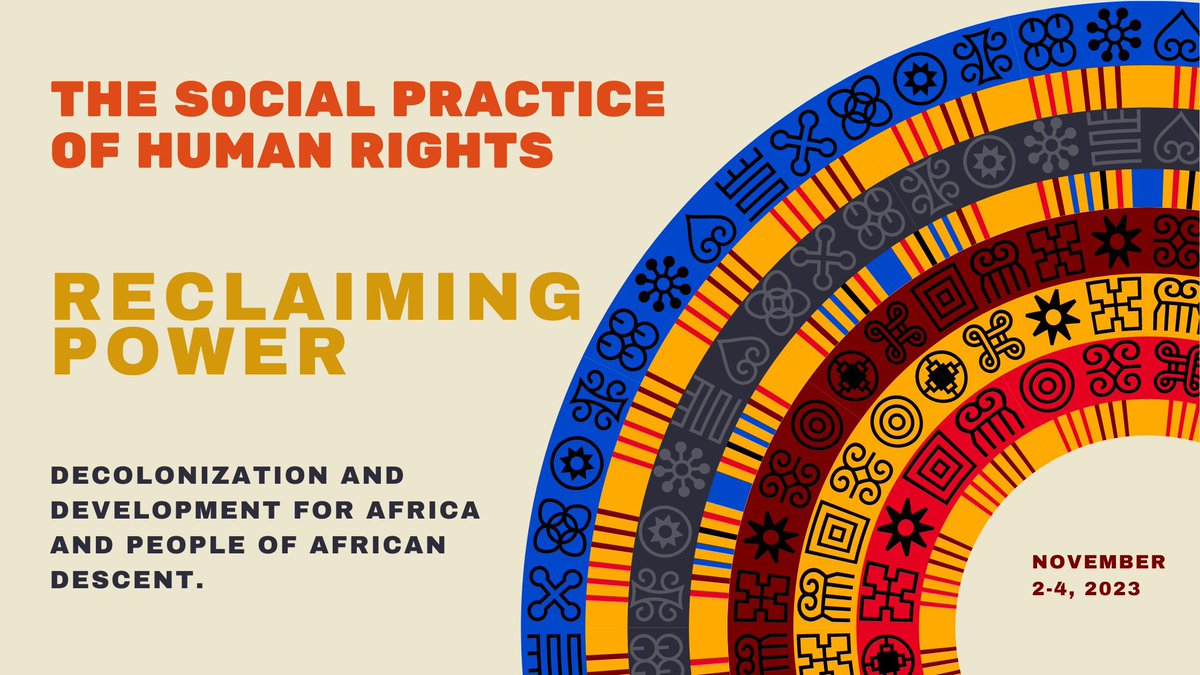 Exciting morning as we kick off our 6th Biennial SPHR Conference and the 6th Intl’ Conference on the Right to Development! 

We’re hosting delegates from various parts of the world, and we look forward to interesting conversations over the next few days!

#SPHR23