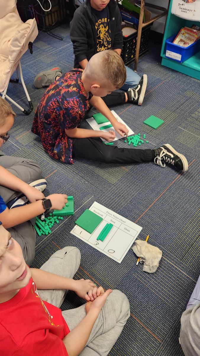 massaa62's tweet photo. RTI, making 3 digit numbers in multiple ways with models.
#telegraphisawesome
#numbersense https://t.co/RVk6uZINn9