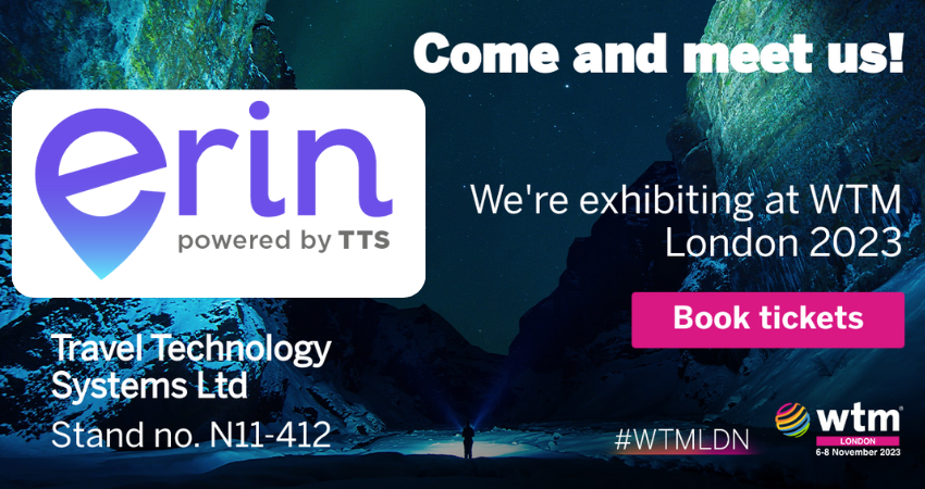TravelTechSyst's tweet photo. The countdown has begun for @WTM_London.  We will be on stand N11-412, can't wait to see you there...and show you Erin of course! 😉 
https://t.co/qYMeMN9jg1
#WTMLDN #traveltech #traveltechnology #travelindustry https://t.co/5qaIKTS2lw