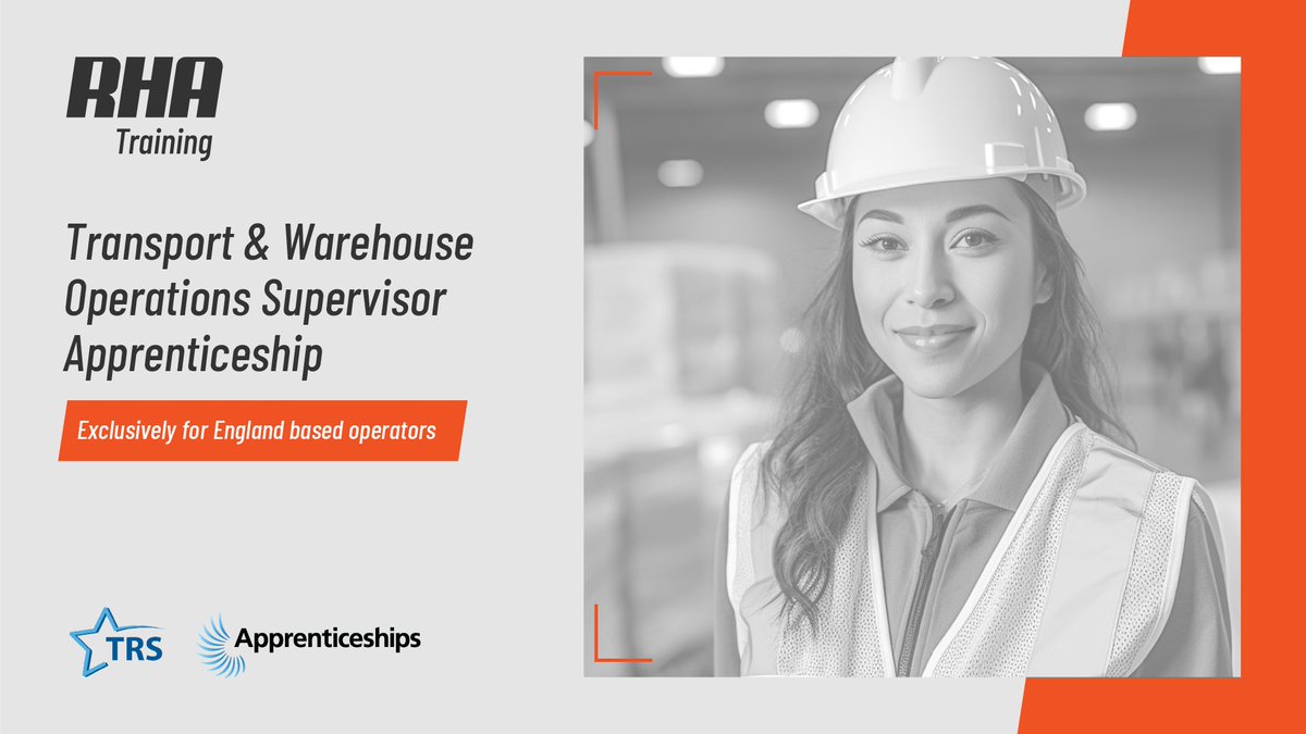 RHANews's tweet photo. In partnership with @TRSTraining1, we are proud to introduce the Transport &amp; Warehouse Operations Supervisor Standard.

This programme is designed to meet the training needs of all logistics and road transport organisations. 

Contact us to find out more: training@rha.uk.net https://t.co/8mp3P5cfXL