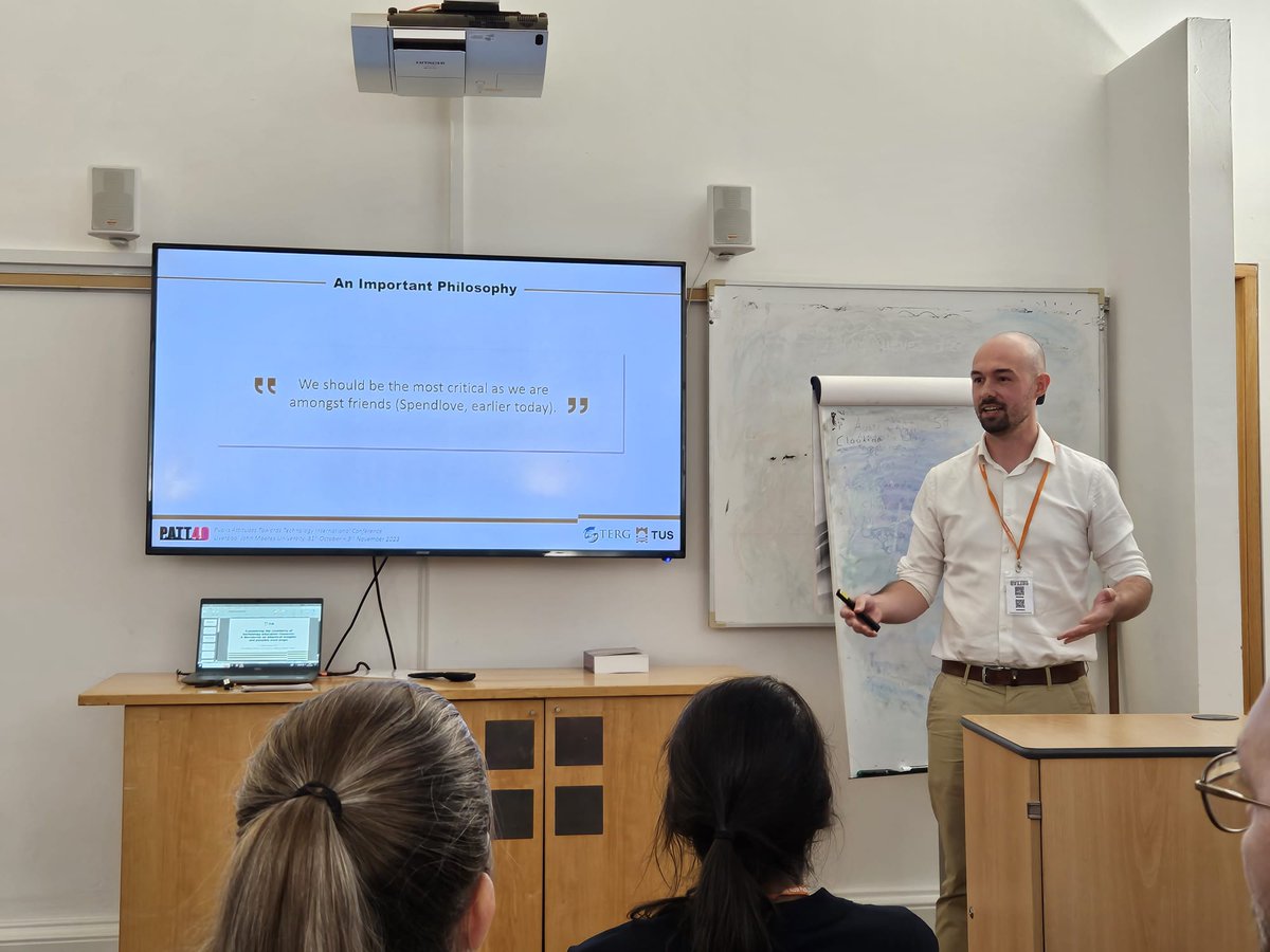 Clodagh Reid (@clodagh_reid1) on Twitter photo <a href="/jeffbuckley92/">Jeff Buckley</a> discussing the credibility of #technology education research at #PATT40Liverpool . <a href="/TERG_IE/">TERG</a> <a href="/TUS_Athlone_/">TUS Athlone Campus</a> <a href="/Niaseery/">Niall Seery</a> @ni <a href="/jeffbuckley92/">Jeff Buckley</a> discussing the credibility of #technology education research at #PATT40Liverpool . <a href="/TERG_IE/">TERG</a> <a href="/TUS_Athlone_/">TUS Athlone Campus</a> <a href="/Niaseery/">Niall Seery</a> @ni