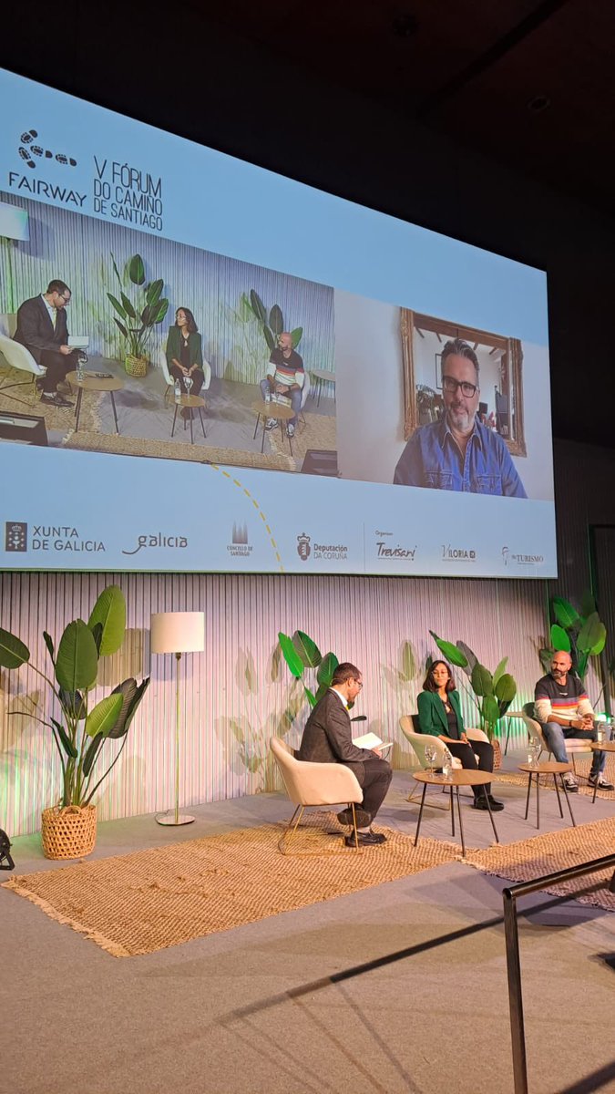Segunda xornada de #Fairway2023 co foco posto sobre a necesidade de promover a economía circular no sector turístico e acadar un modelo sustentable.

#FaiCircularOTeuCamiño