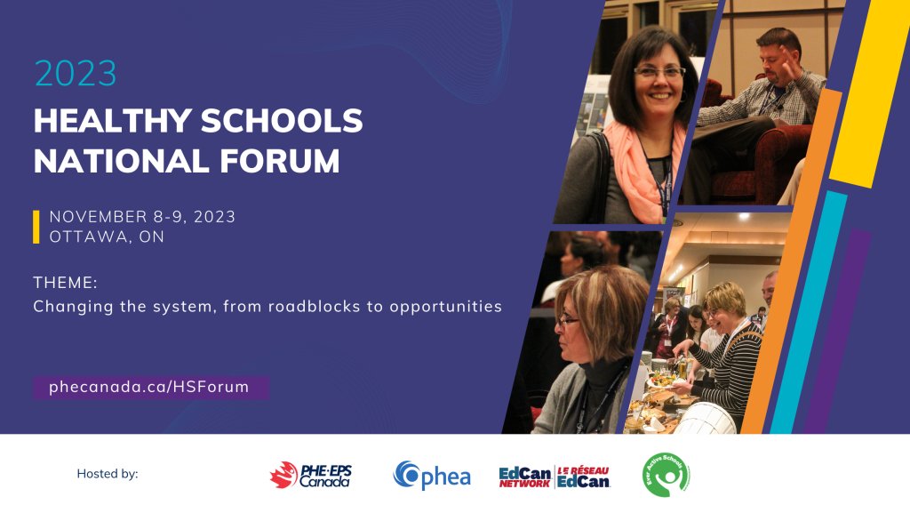 PHECanada's tweet photo. ⏰The Healthy Schools National Forum is less than a week away! Check out all the available sessions and let us know which ones you are most excited about! #HSForum2023
More Info | https://t.co/wwzs1bu5tS https://t.co/3SVNrjfgA6