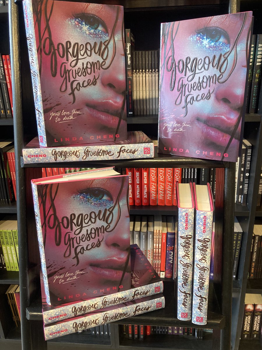 Gorgeous Gruesome Faces <a href="/lychengwrites/">Linda Cheng is not here anymore</a> is on the shelves!

This sapphic thriller is Yellowjackets meets She is a Haunting. K-Pop competitions, traumatic histories, ghostly visions, body mutilations, otherworldly secrets…

Add a little glitter to your TBR 💅 ✨