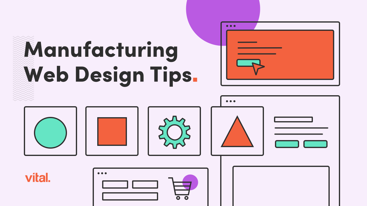 Vital_Design's tweet photo. Does your #manufacturing #website add to your bottom line? Check out nine key #WebDesign elements to set your company up for #DigitalMarketing success. https://t.co/j5a8itif9j https://t.co/XW0fQJow7G