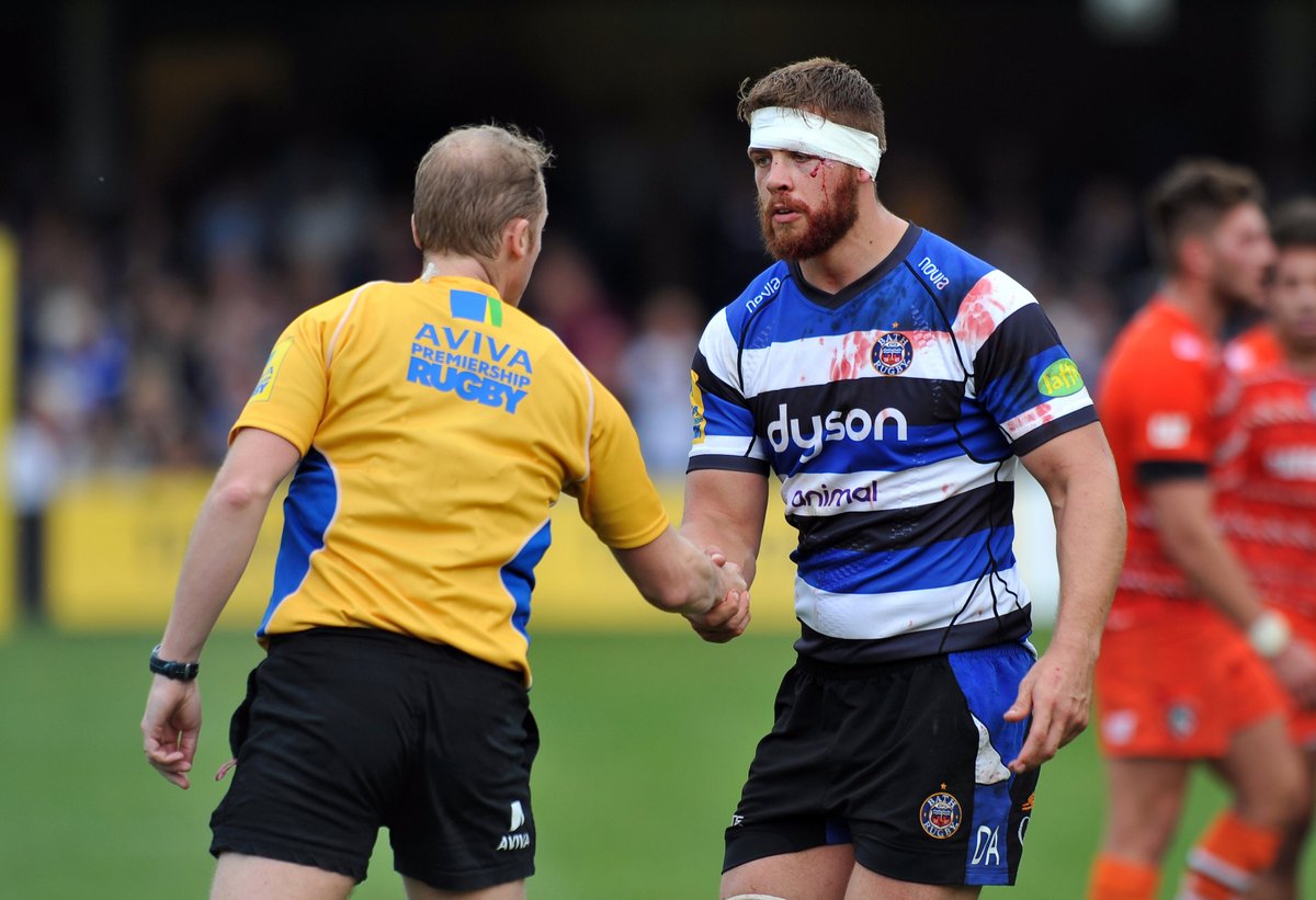 An incredible 274 <a href="/premrugby/">PREM Rugby</a> games and 111 test matches from Wayne Barnes  👏 

A massive thank you to everything you've given to the game, <a href="/WayneBarnesRef/">Wayne Barnes</a> 🫡