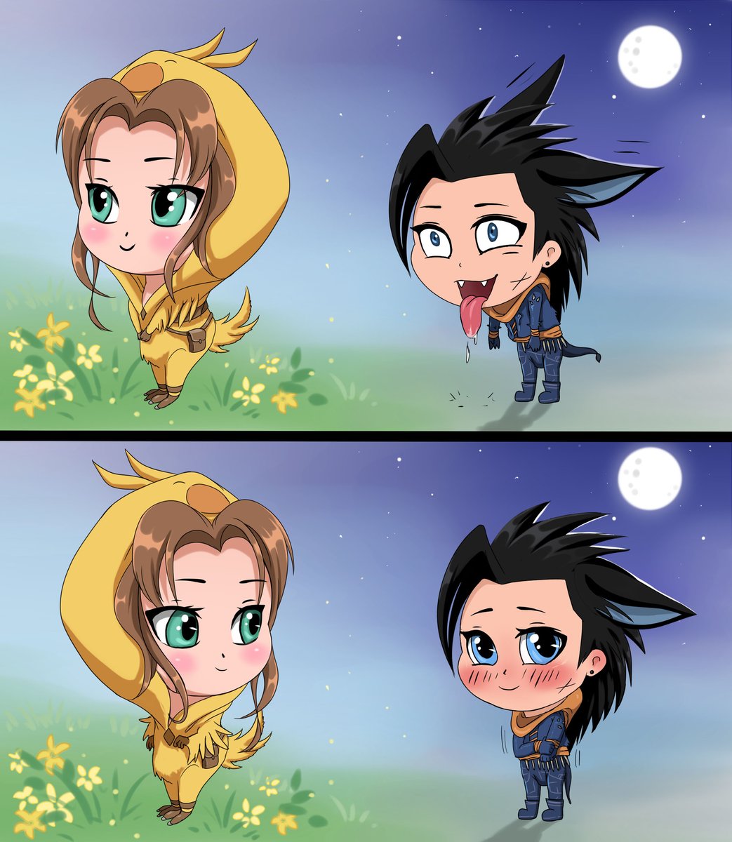 Day 8 : FREE DAY

#ffviihalloween2023
#zackfair #FF7 #FinalFantasyVII #zerith #Aerith