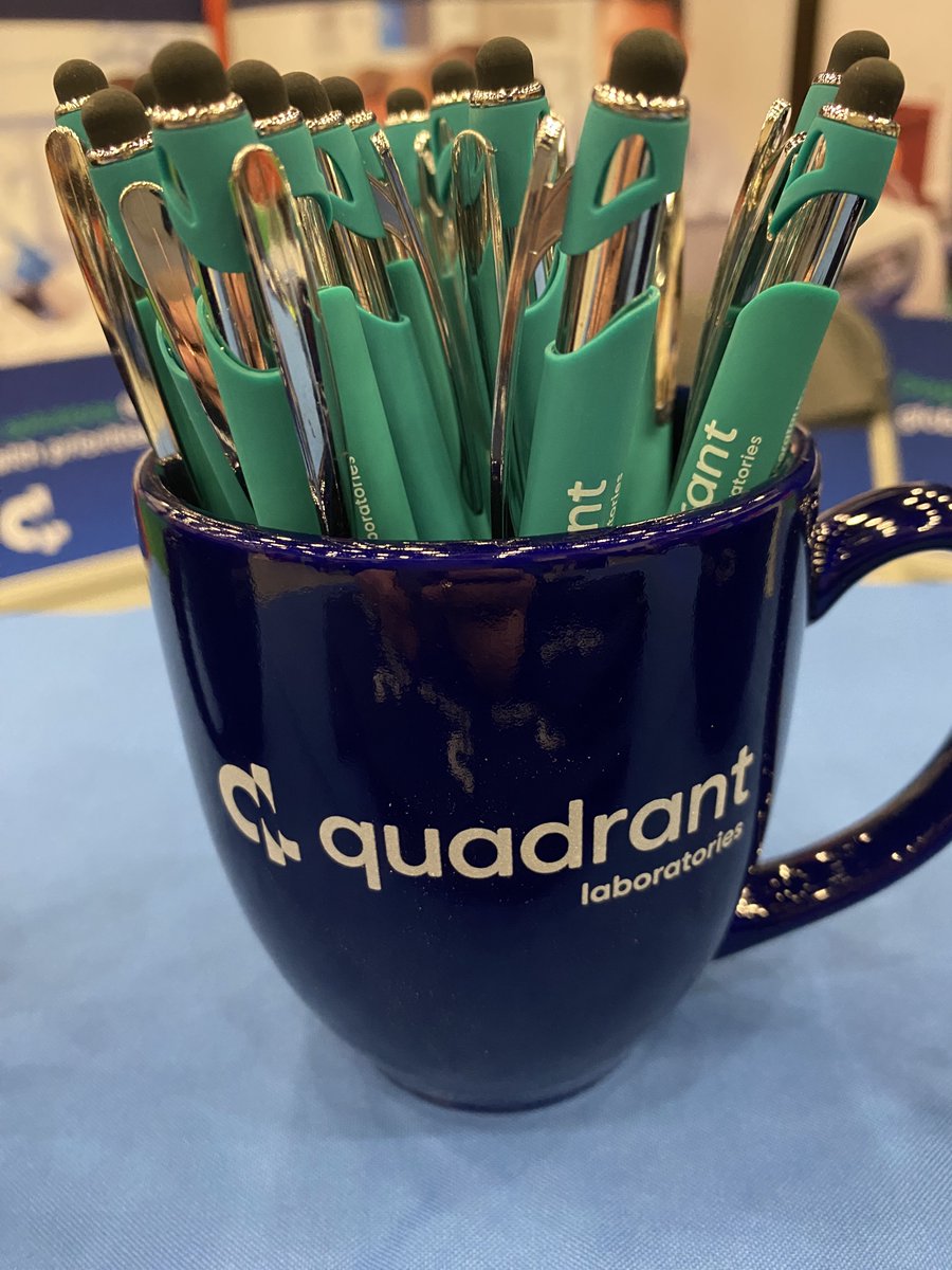 quadrantlabs's tweet image. If you thought we were done with events...think again!! We&apos;re at the @ASCP_Chicago&apos;s CNY annual lab conference at @TurningStone  . It&apos;s great to be among our peers showcasing all our labs do!! #ASCPCNY #LabEvents #SalivaTest #WastewaterTest