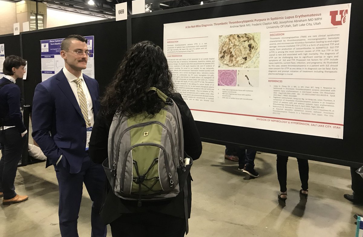 University of Utah Nephrology (@uofunephrology) on Twitter photo Dr. Andrew Yanik, PGY3 presenting a case presentation on TMA at #KidneyWk He is also a <a href="/ASNKidney/">American Society of Nephrology</a> STARS ⭐️ recipient ! <a href="/UofUInternalMed/">University of Utah Department of Internal Medicine</a> <a href="/UtahIMCMRs/">Utah IM CMRs</a> Dr. Andrew Yanik, PGY3 presenting a case presentation on TMA at #KidneyWk He is also a <a href="/ASNKidney/">American Society of Nephrology</a> STARS ⭐️ recipient ! <a href="/UofUInternalMed/">University of Utah Department of Internal Medicine</a> <a href="/UtahIMCMRs/">Utah IM CMRs</a>
