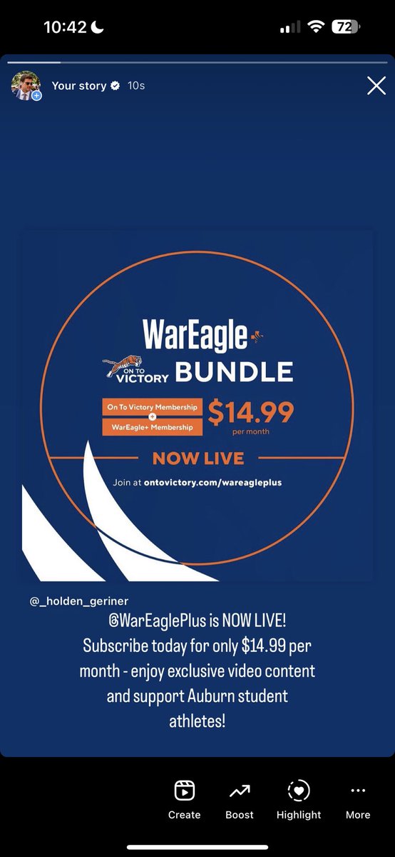 holdengeriner's tweet photo. Register for the $14.99 On To Victory + @WarEaglePlus bundle by 4 PM today to enjoy this week's debut of THE FLIGHT, Ep. 9 vs Mississippi State at 6 PM! 

Support Auburn student athletes and your favorite @AuburnTigers teams!

Register now at https://t.co/ErSFUzJRBc https://t.co/7UiP4LZtgU