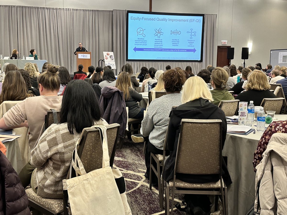 @hwang_susan talks to a packed #ILPQC house about equity focused approaches to improving safe infant sleep during birth hospitalization. SMARTIE aims incorporate Inclusion and Equity from the outset! ⁦@AAPneonatal⁩ ⁦@WomenNeo⁩