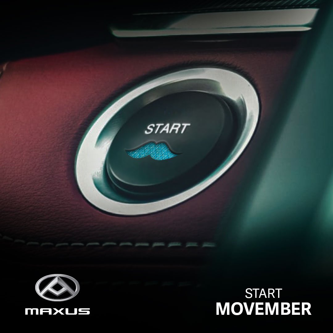 Maxusqatar's tweet photo. .
هل أنتم مستعدون للبدء في التغيير؟ دعونا نجتمع لرفع الوعي حول صحة الرجل
.
Ready to make a difference? Start with your moustache and let it lead the way to raising awareness
#NoShaveNovember
.
#Maxus #MaxusQatar #MaxusCars #Movember #Doha #Qatar
#ماكسس #سيارات_ماكسس #الدوحة #قطر https://t.co/DXNpmDOQa9
