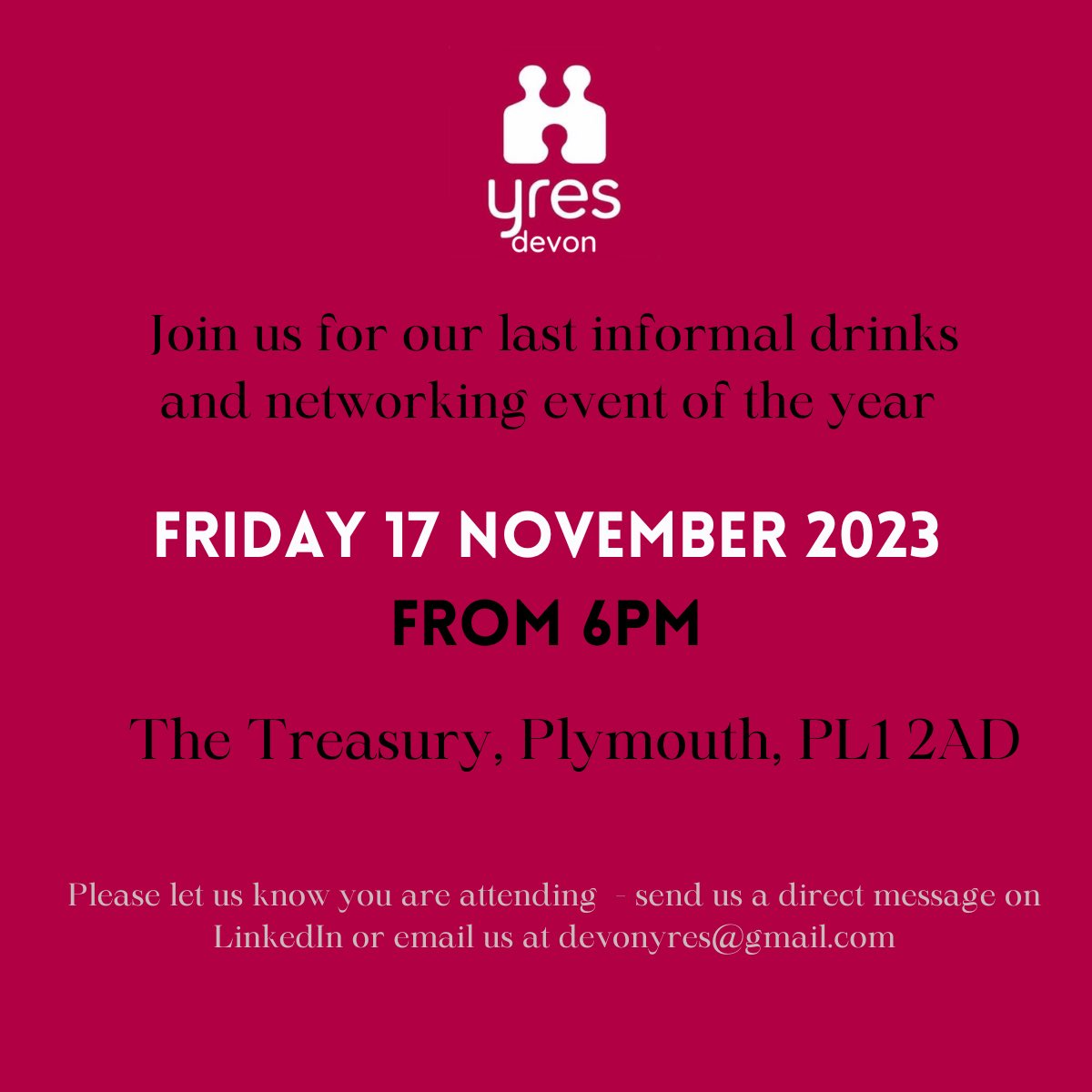 yresdevon's tweet image. Open to non-members too - do join us!