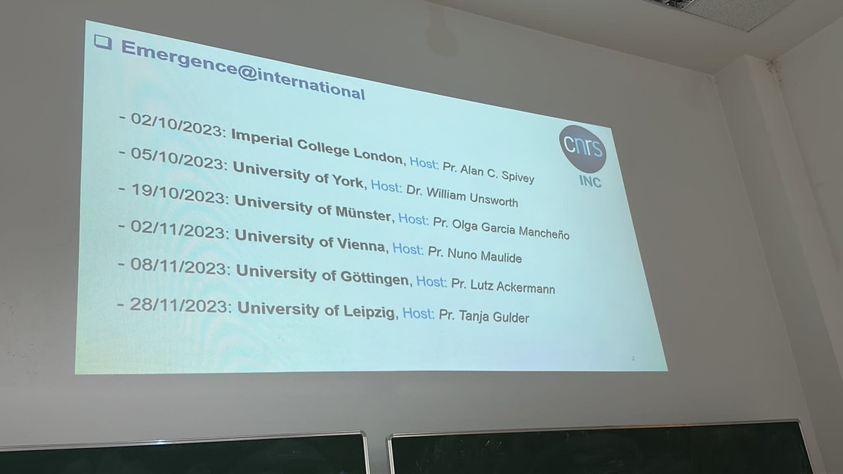 MaulideLab's tweet photo. Thank you @djpleboeuf for the exciting talk about HFIP-a magic solvent with so many applications💡
#MaulideGroup #HFIP #SupramolecularChemistry #TwitterGang https://t.co/Njlgk3Zu0U