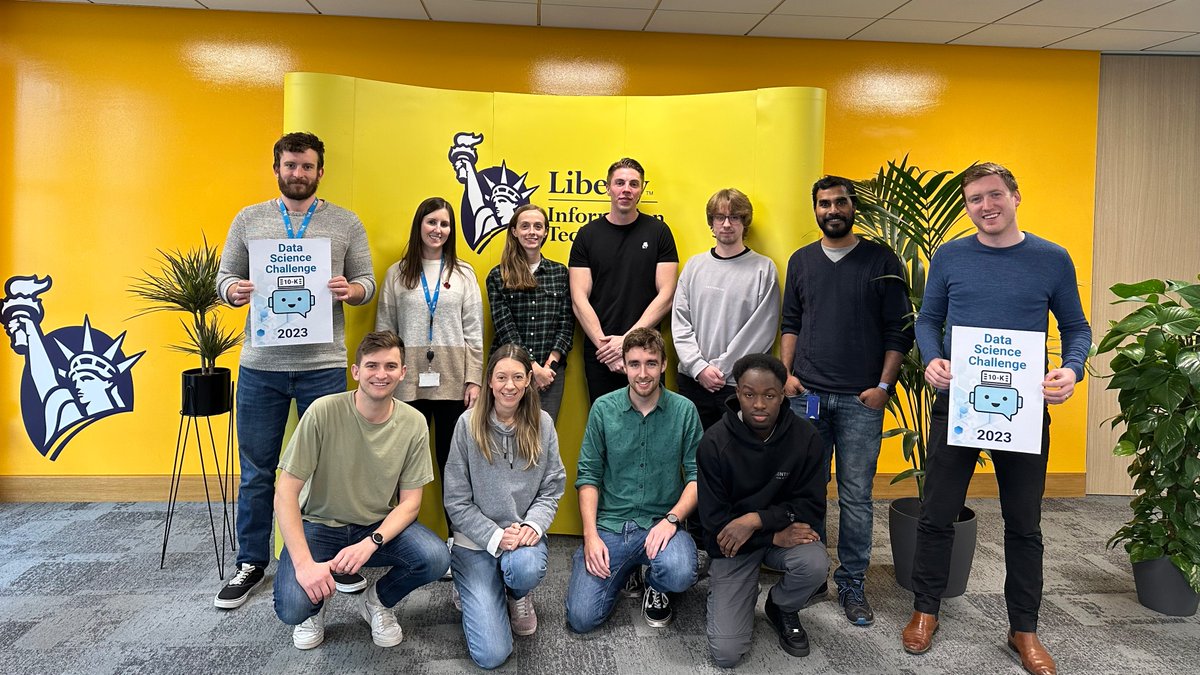 Liberty_IT's tweet photo. The @LibertyMutual's Data Science Challenge is officially underway!

This annual tradition brings together teams from all over the world to empower the #datascience community and to create innovative solutions that drive real business value 📈 💡 https://t.co/fAGNAmrjTN