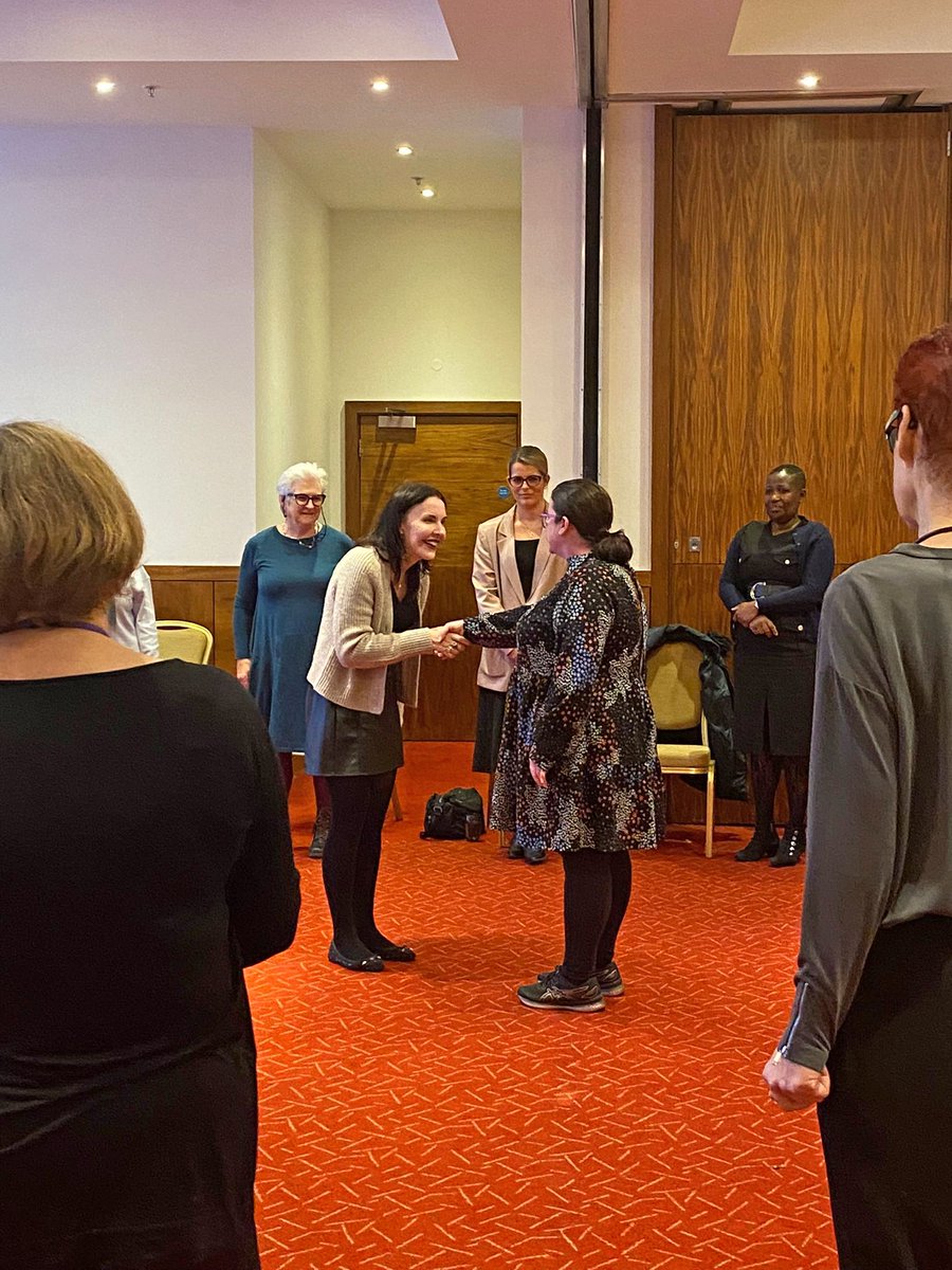Smashing_Times's tweet photo. A very busy and thoroughly engaging arts-based workshop conducted by #SmashingTimes Artistic Director Mary Moynihan at the All-Island #WomensForum today @NWCI https://t.co/V5XWgPWVNJ