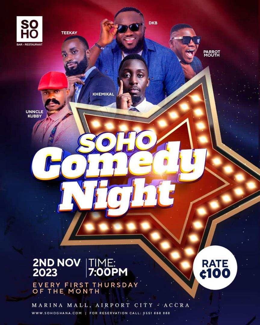 The Best Comedy show in the country is back again tonight 

#SOHO #SOHOComedyNight