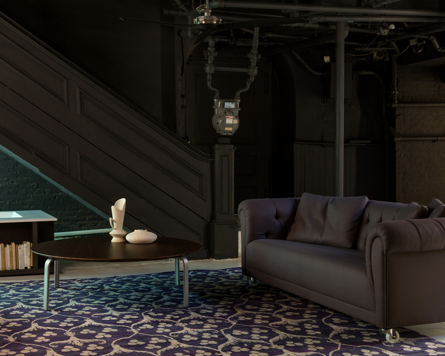 WovenConcepts's tweet photo. “Every great design begins with an even better story.” -  Lorinda Mamo

The Neruda (Midnight) rug from the Rumi Collection draws from a historical textile pattern.  It conveys a balanced sensibility, pairing classic design with contemporary color. https://t.co/SCJ5454rhp