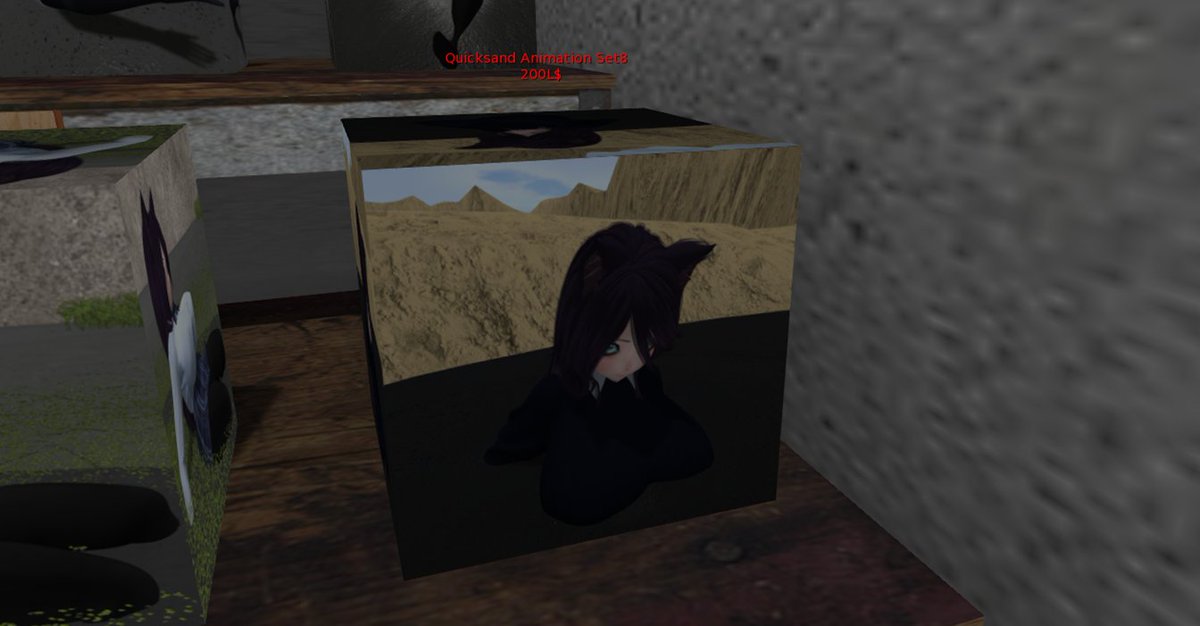 新しいアニメーションセットを商品に追加しました🙌
動きは、タールのように粘り気のある感じで作ってます
sinkrate 1.0 
stickness 9.0
がオススメです