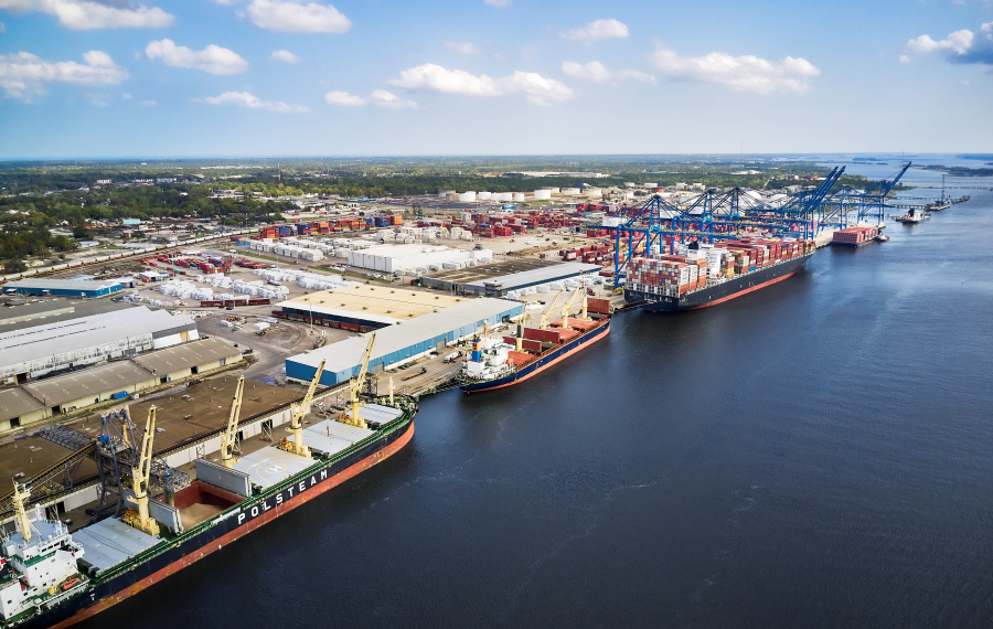 NCPorts's tweet photo. The North Carolina State Ports Authority will receive a nearly $11 million grant to support the Port of Wilmington's North Gate Relocation and Access Optimization project.
You can learn more about the project and grant here: https://t.co/Ojn2ZvOd3A
#ncports #portofprogress https://t.co/y36gth49pn