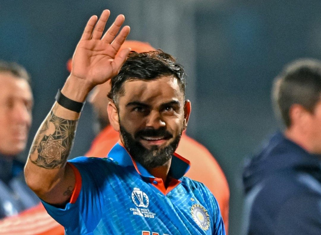 CricCrazyJohns's tweet photo. Virat Kohli is now part of most wins for India in International cricket history - 308* wins.

- The GOAT 🐐 https://t.co/EcZFPG7cwm