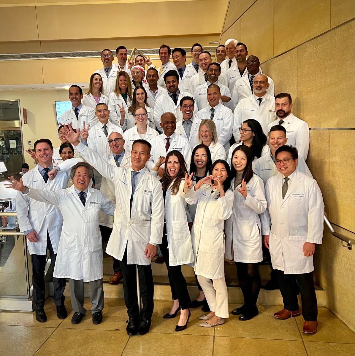 Go ahead and try to find better surgical faculty (you won’t). Just an outstanding group of surgical educators—and downright good humans. ♥️ @UCIrvineSurgery #MedTwitter