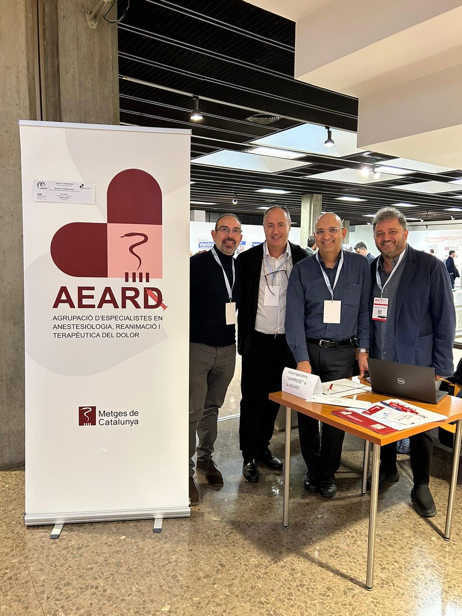 Mini stand de l’AEARD al congrés de la SCARTD. La teva societat i el teu sindicat !